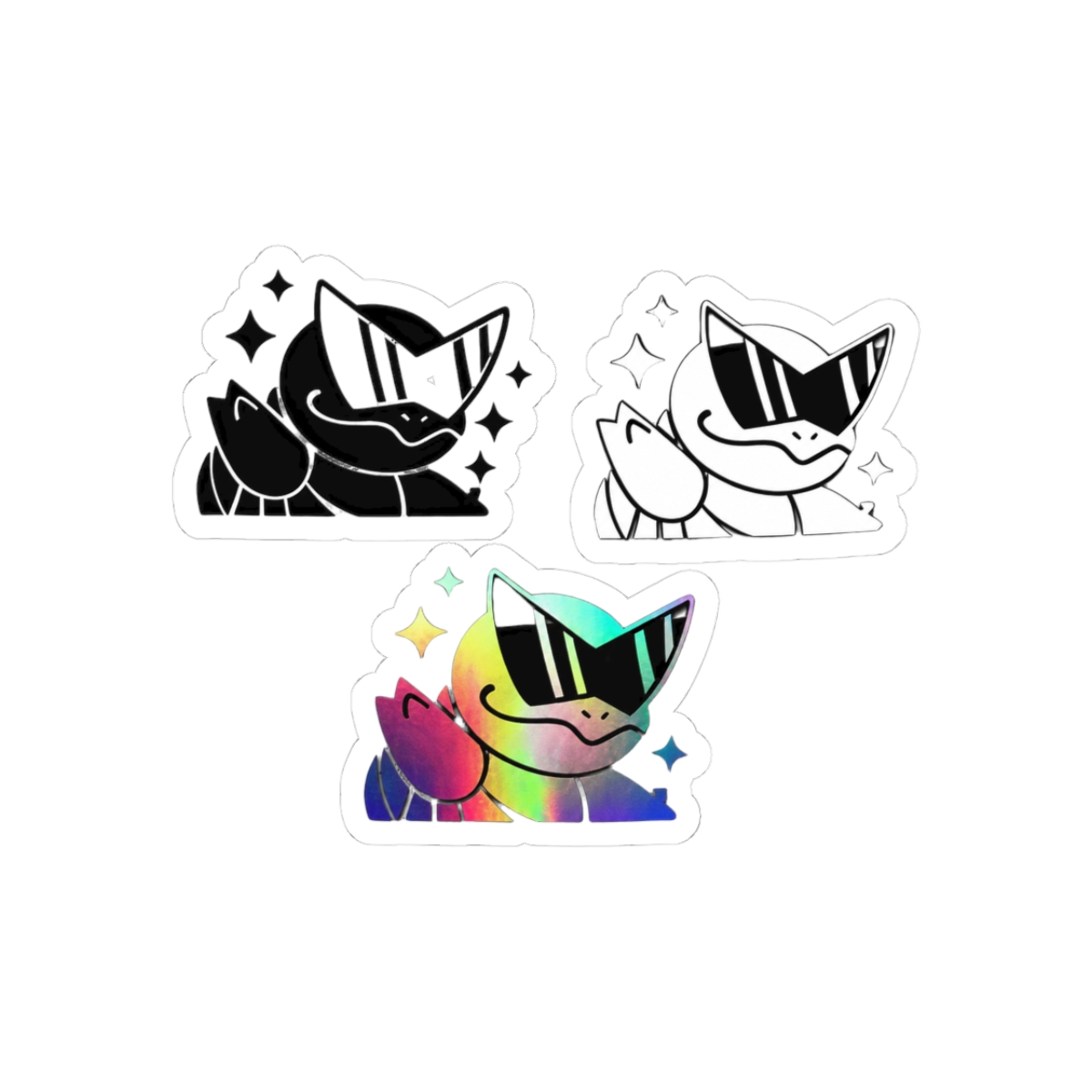 Squirtle Squad Sticker [LIQUIDATION SALE]